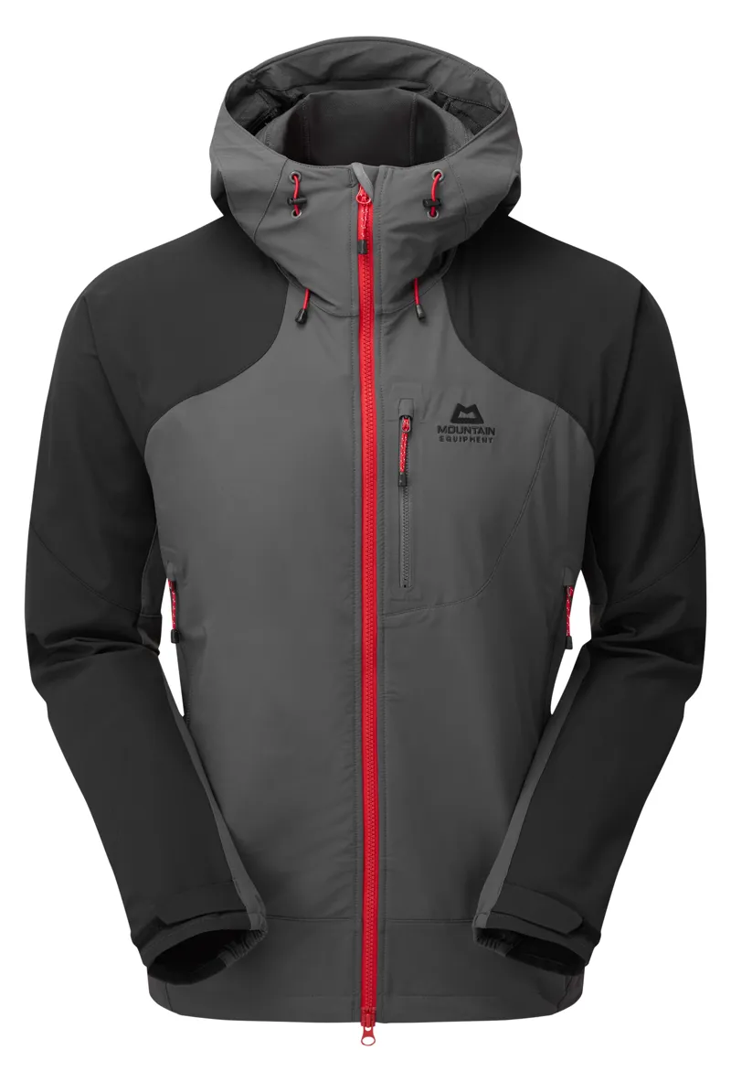 Men's frontier hooded softshell jacket sales